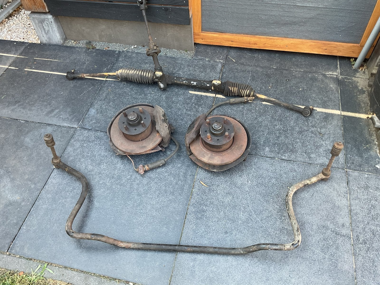 Opel Ascona B onderdelen: remmen, stuurhuis, stabilisator, Ophalen of Verzenden, Gebruikt, Opel