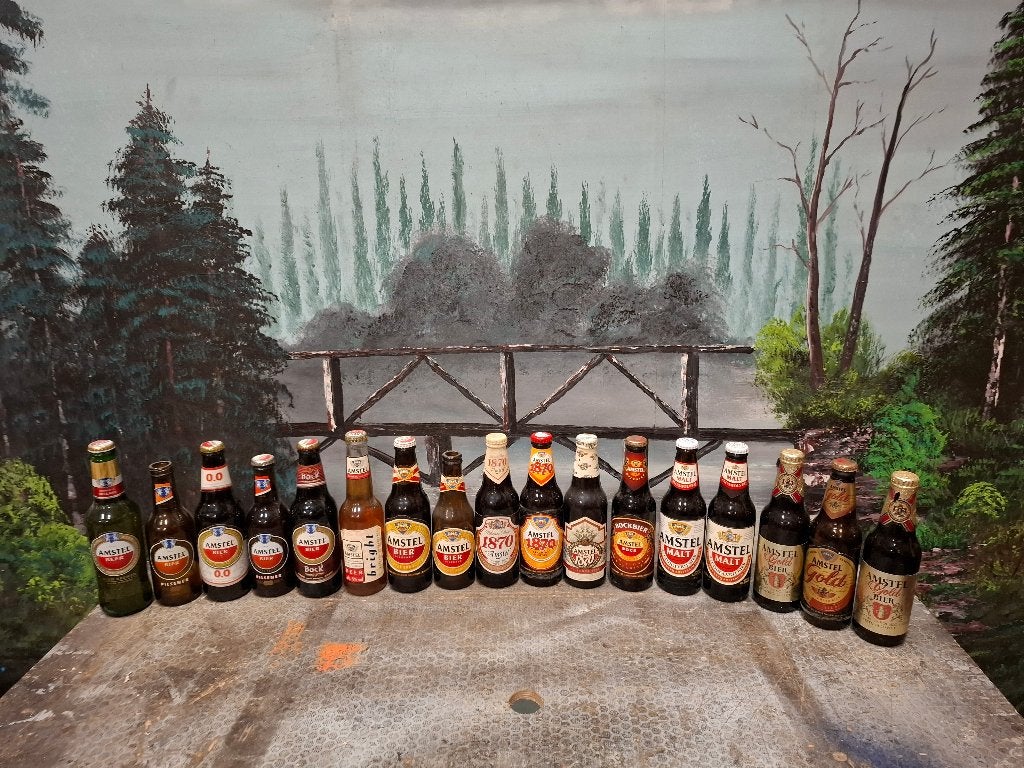 Amstel bier flesjes, Ophalen, Gebruikt, Flesje(s), Amstel
