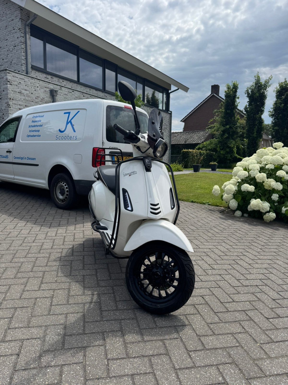 🤍Prachtige Vespa Sprint | 9.500 km | Direct rijklaar🤍, Ophalen, Overige modellen, Maximaal 45 km/u, Zo goed als nieuw