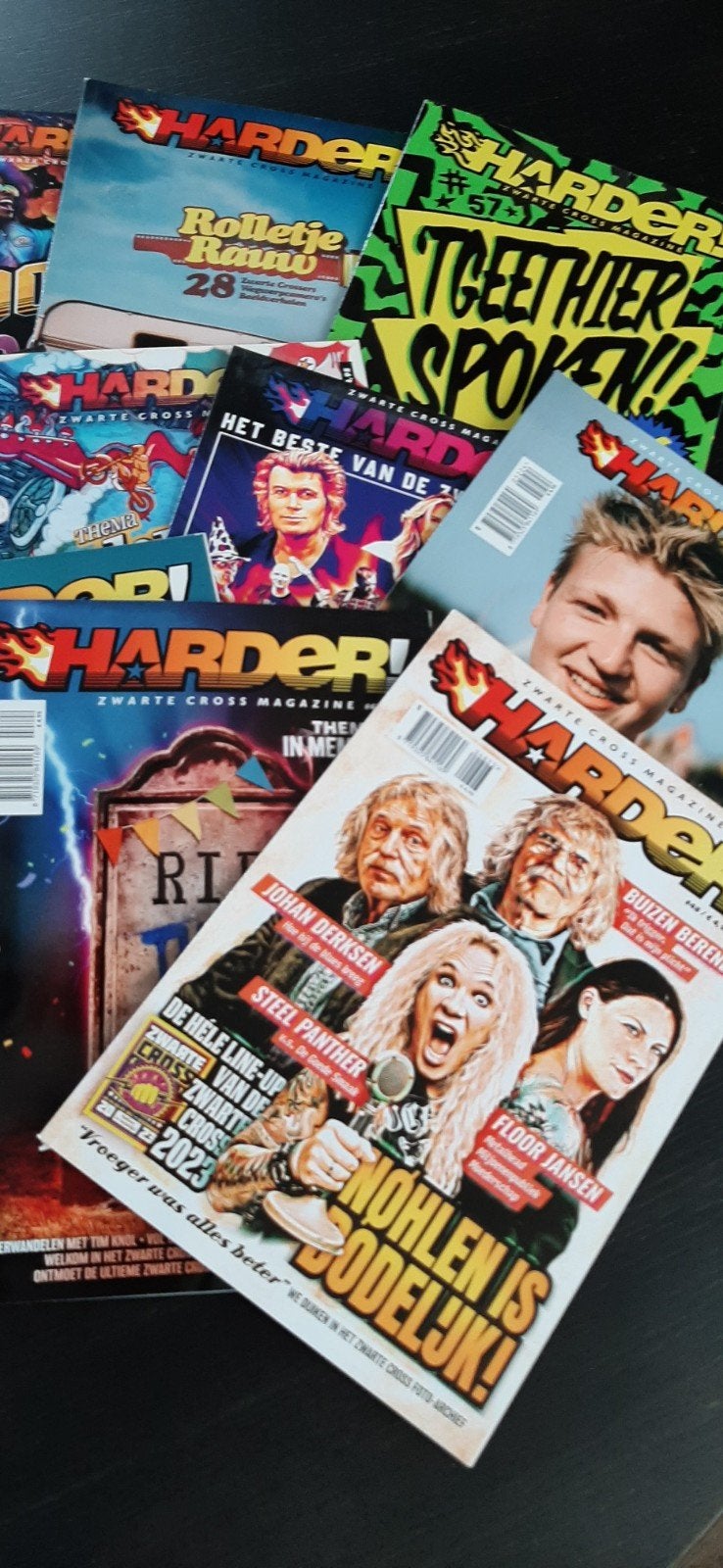 Zwarte Cross magazine, Ophalen of Verzenden, Muziek, Film of Tv