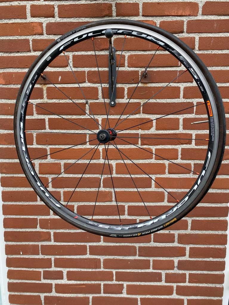 Fulcrum Racing 5 voorwiel voor racefiets met velgremmen, Fietsen en Brommers, Fietsonderdelen, Gebruikt, Aluminium, Racefiets