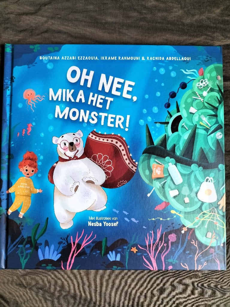 Boutaina Azzabi Ezzaouia - O nee, Mika het monster!, Ophalen of Verzenden, Zo goed als nieuw, Boutaina Azzabi Ezzaouia, Fictie algemeen