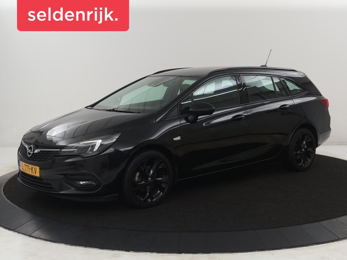 Opel Astra Sports Tourer 1.4 Business Elegance | Stuur/stoel, 145 pk, Stof, Gebruikt, Zwart