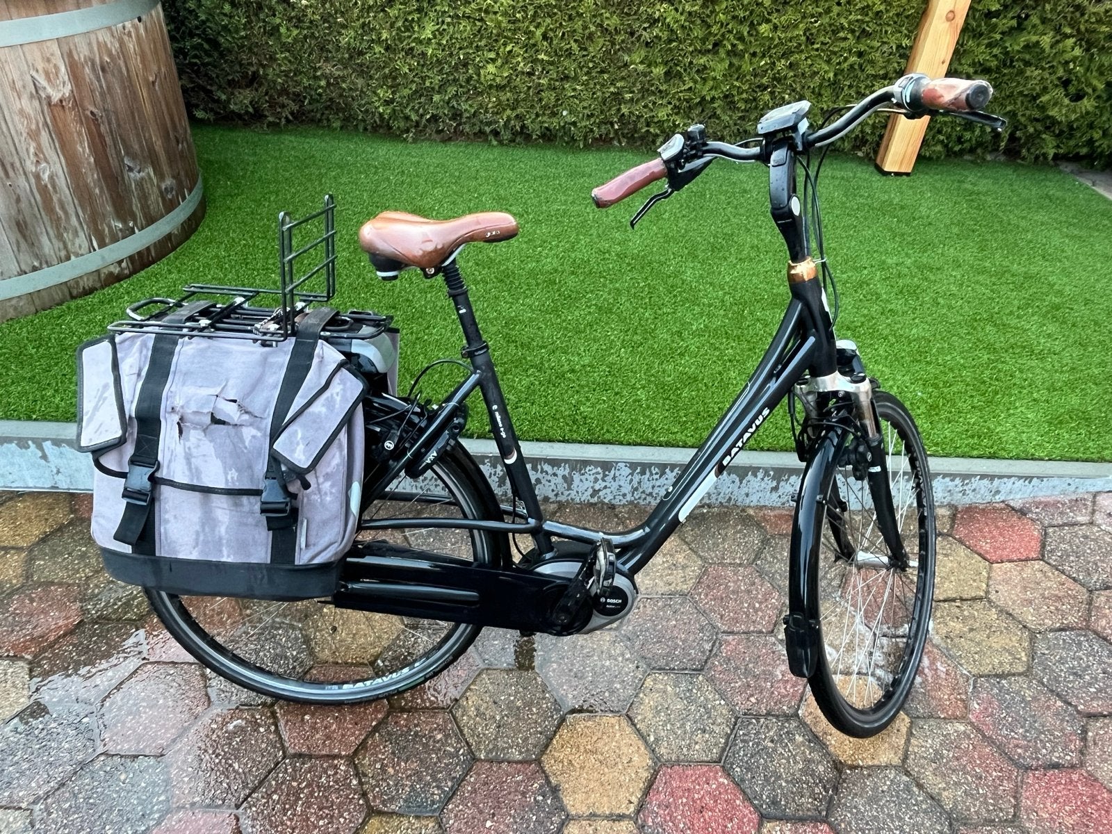 Batavus Milano E-Go Damesfiets - nieuwe Bosch Lader, Ophalen, Gebruikt, Batavus, 51 tot 55 cm