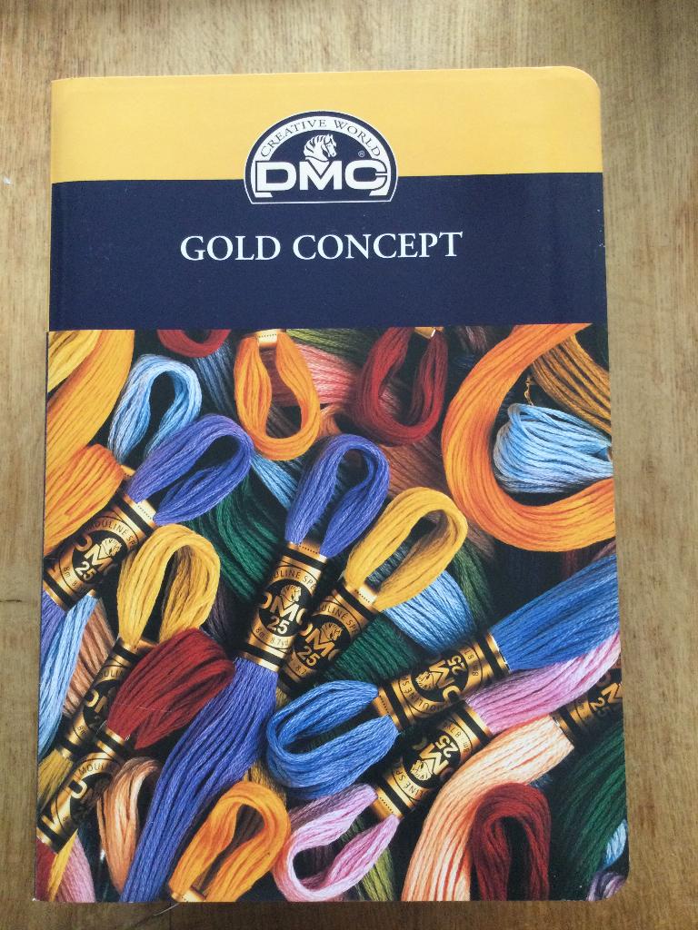 DMC Gold concept met garen, Ophalen of Verzenden, Gebruikt, Borduurgaren of Zijde