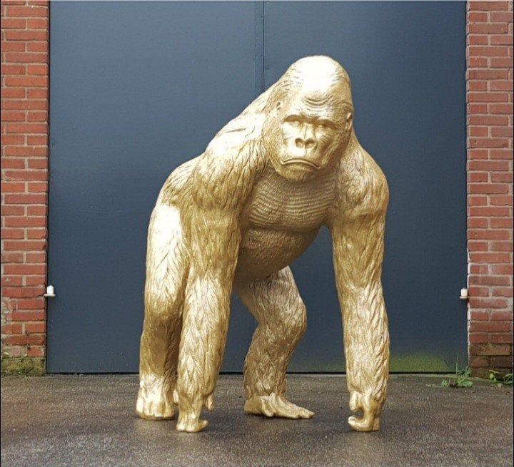 Wilde Dieren beeld olifant gorilla krokodil leeuw tuinbeeld, Ophalen, Nieuw, Kunststof, Dierenbeeld
