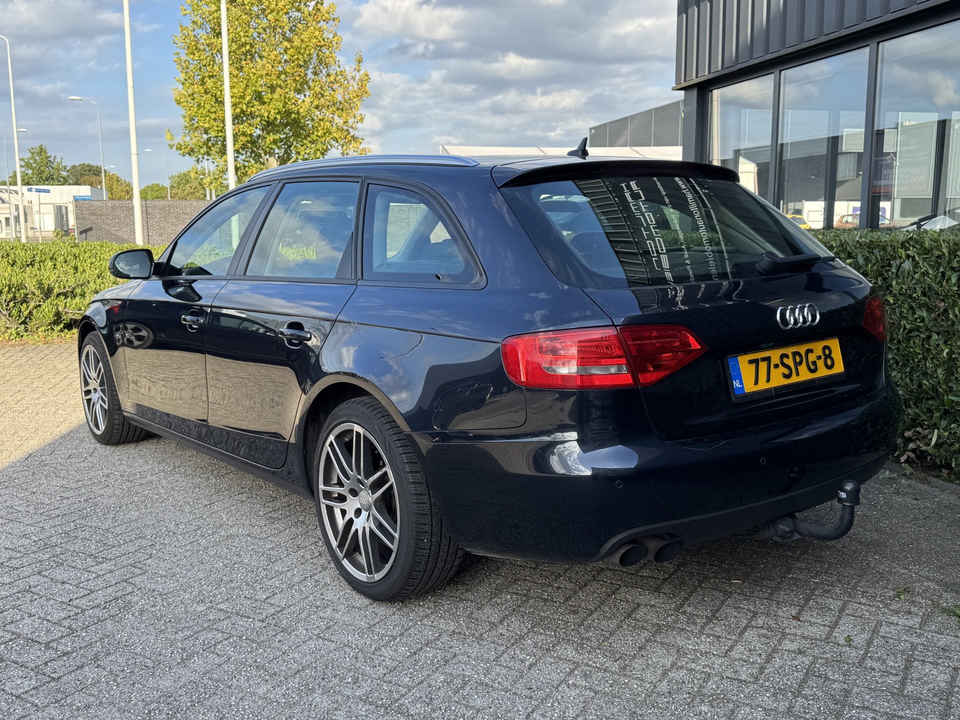 Audi A4 Avant 1.8 TFSI 120pk Aut. Pro Line Business Navi NL, Euro 5, Gebruikt, 4 cilinders, Blauw