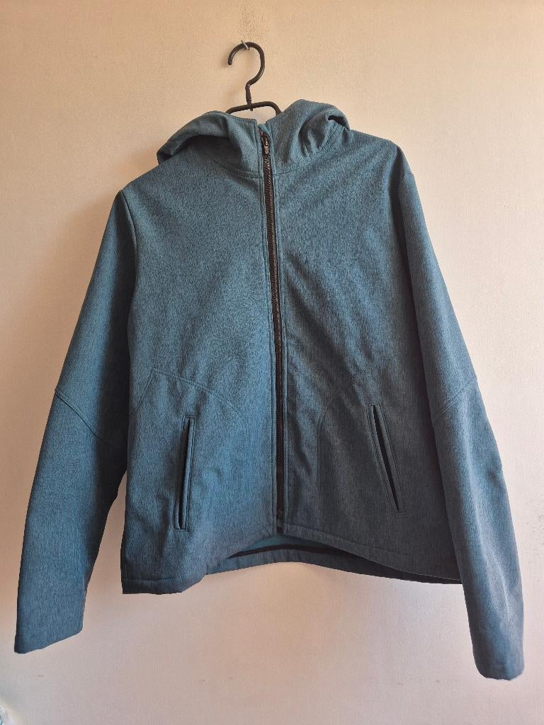 Regenjas, Kleding | Dames, Jassen | Zomer, Zo goed als nieuw, Maat 46/48 (XL) of groter, Blauw, Ophalen of Verzenden