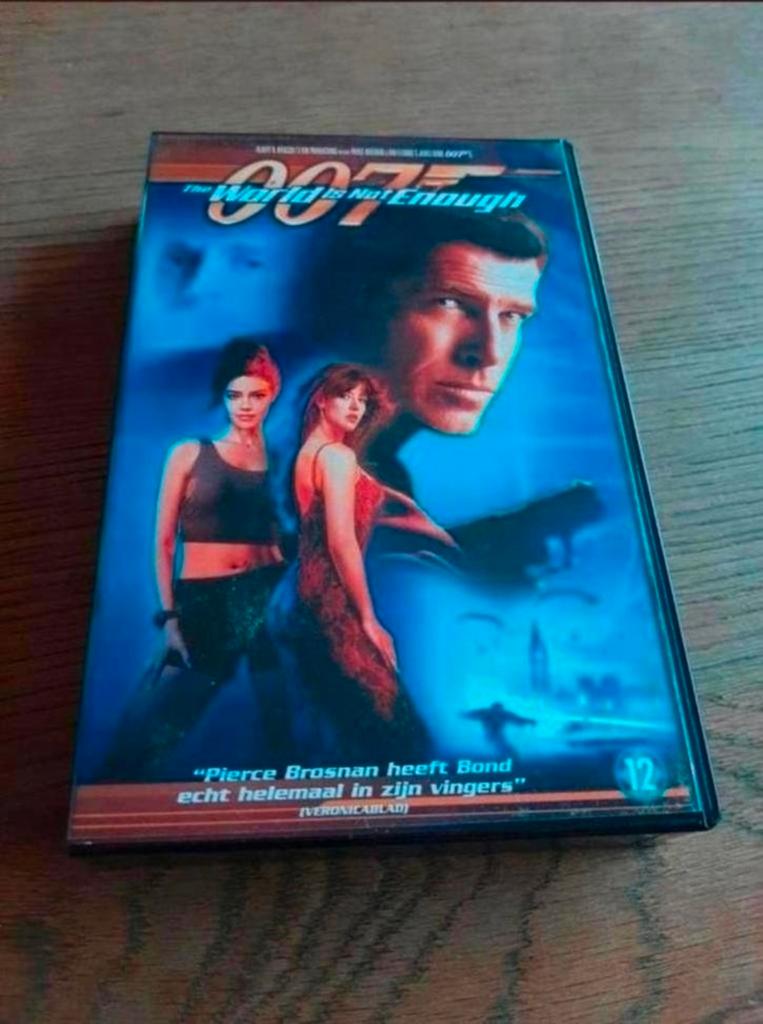 007 James Bond the world is not enough videoband., Vanaf 12 jaar, Ophalen of Verzenden, Gebruikt, Actie en Avontuur