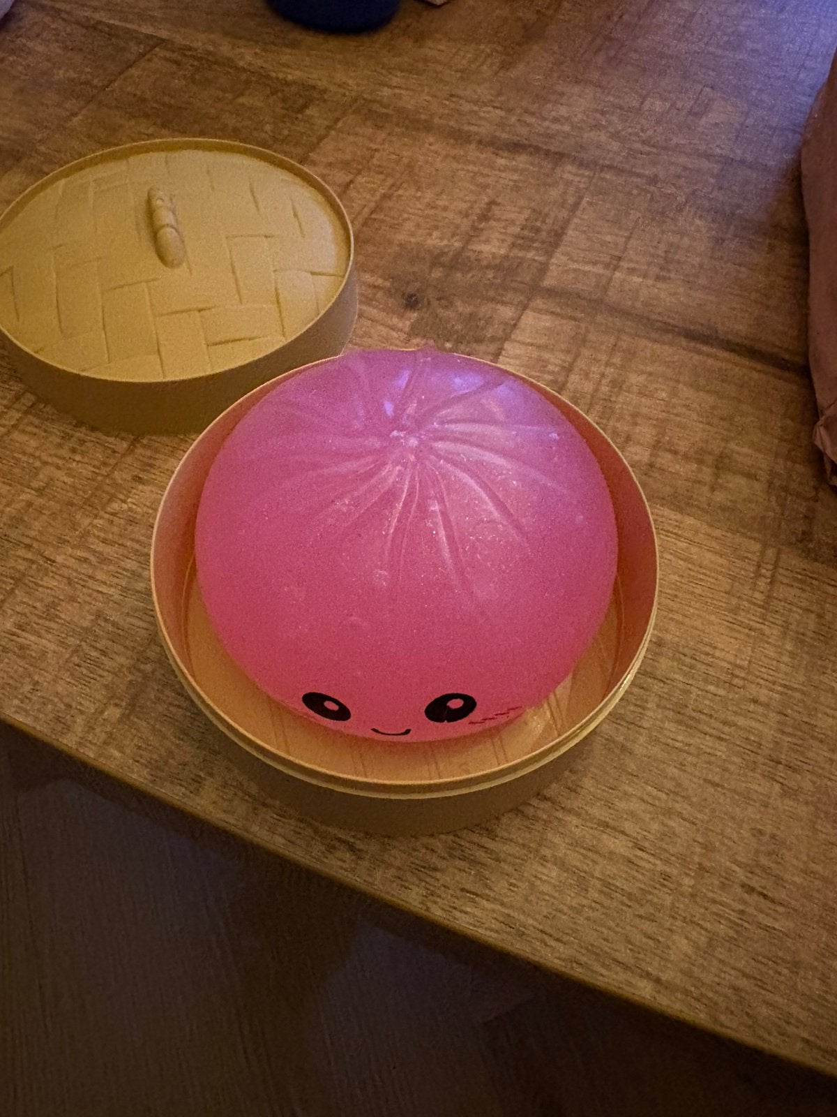 Dumpling glitter roze met lichtje, Ophalen of Verzenden, Nieuw