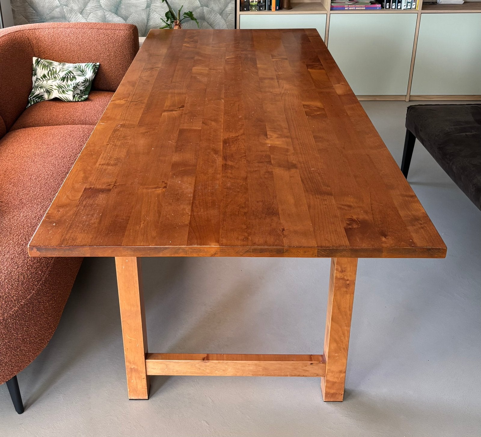 Eettafel 6 personen, Ophalen, Gebruikt, 100 tot 150 cm, 200 cm of meer