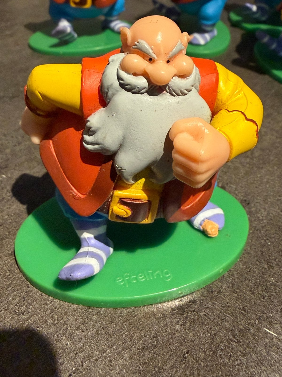 Efteling plastic reuzen beeldjes - Collectors items (9 stuks, Verzamelen, Efteling, Ophalen of Verzenden, Gebruikt, Beeldje of Poppetje