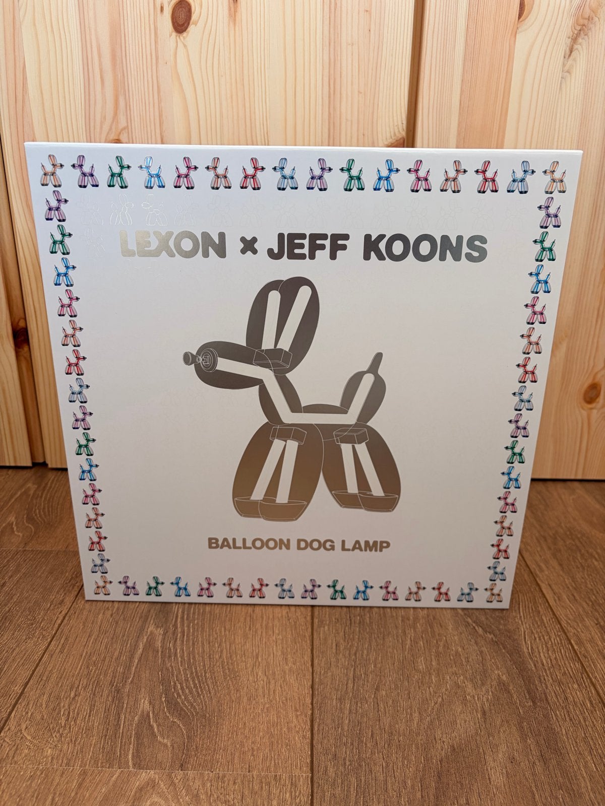 Lexon x Jeff Koons Balloon Dog Lamp - Nieuw met certificaat, Meerkleurig, Gemerkt, Ophalen of Verzenden, Lamp