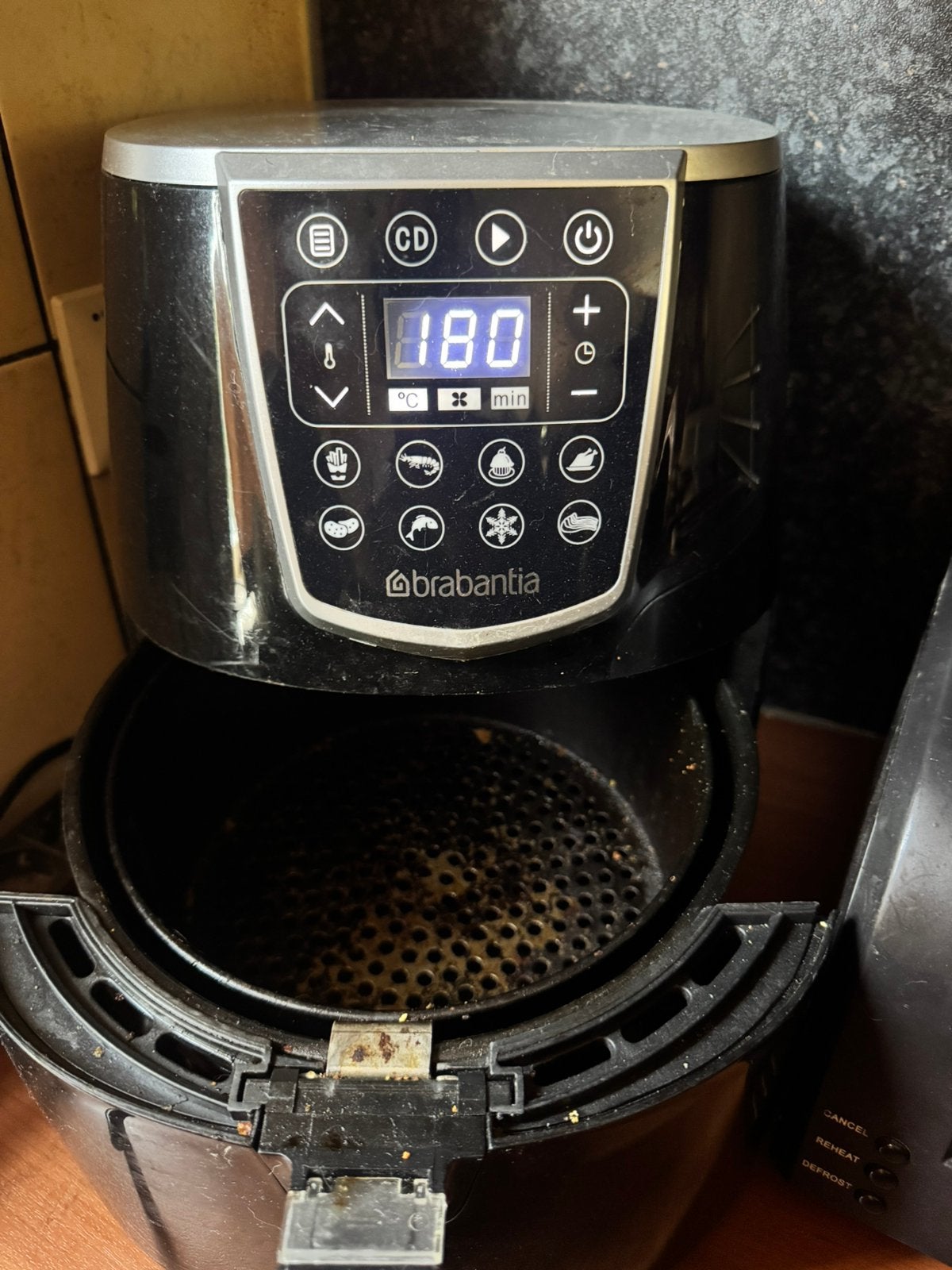 Brabantia air fryer in prima staat, Ophalen, Gebruikt, Airfryer