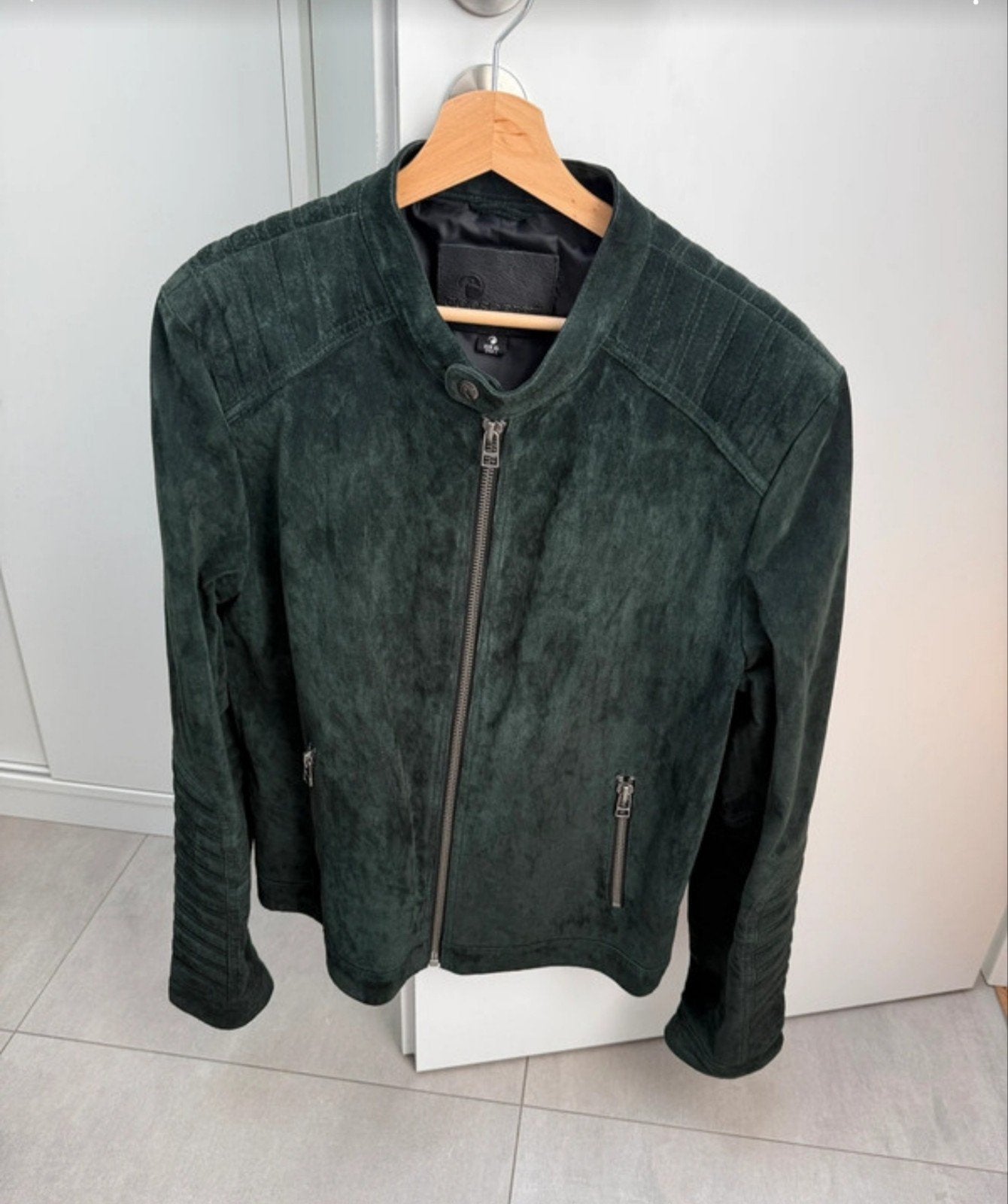 Nieuwe Goosecraft suède jas, donkergroen maat XL, Goosecraft, Ophalen of Verzenden, Groen, Maat 56/58 (XL)