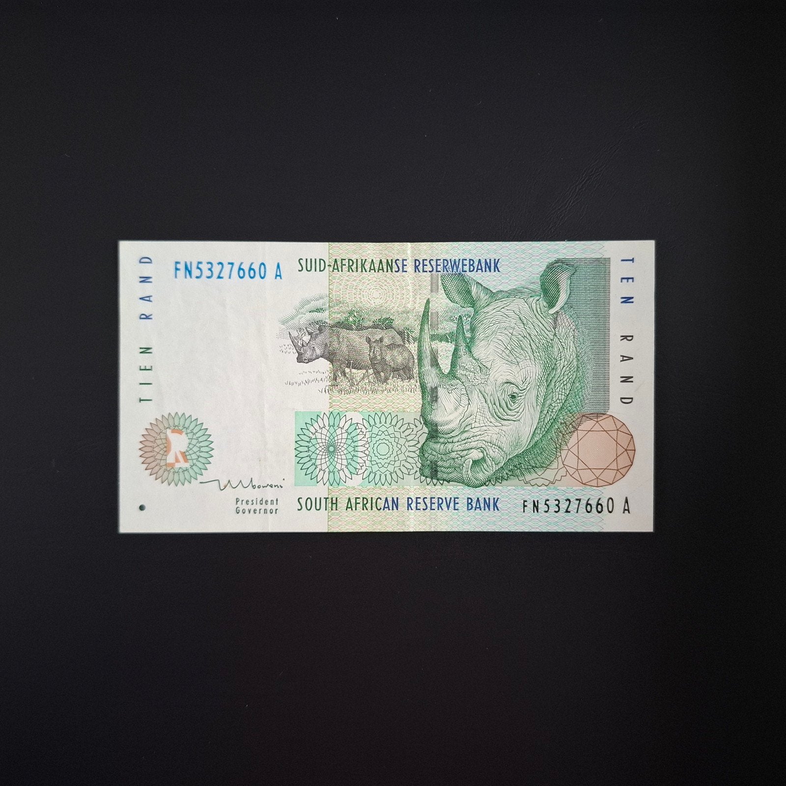 10 rand Zuid-Afrika #004, Verzenden, Zuid-Afrika, Los biljet