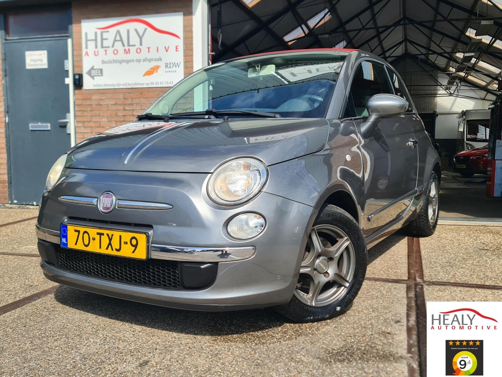 Fiat 500 Cabrio 0.9 TwinAir Lounge|140dkm NAP|2012|Half leer, Auto's, Euro 5, 86 pk, Gebruikt, 31 €/maand
