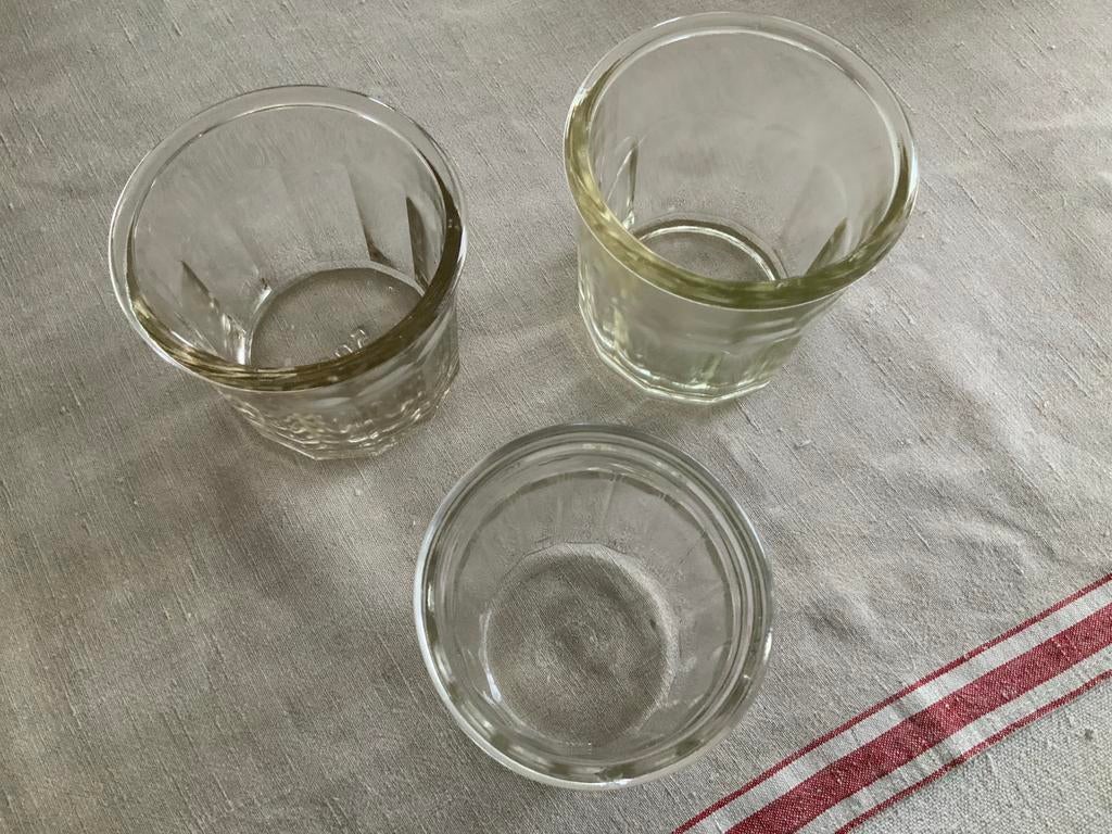 6 oude franse jam potten, Ophalen of Verzenden