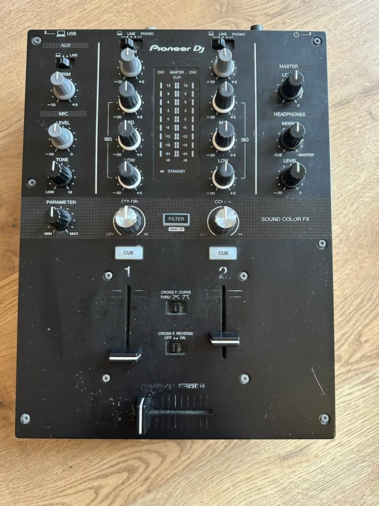 Pioneer DJM 250mk2, Ophalen of Verzenden, Nieuw, Minder dan 5 kanalen, Microfooningang