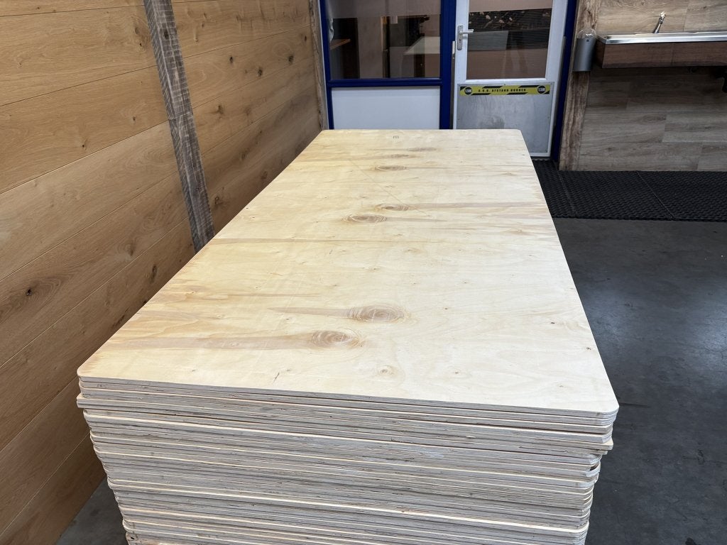 Goedkope Gebruikte Multiplex 12mm 110x228 cm plaatmateriaal, Doe-het-zelf en Verbouw, Platen en Panelen, Gebruikt, Multiplex