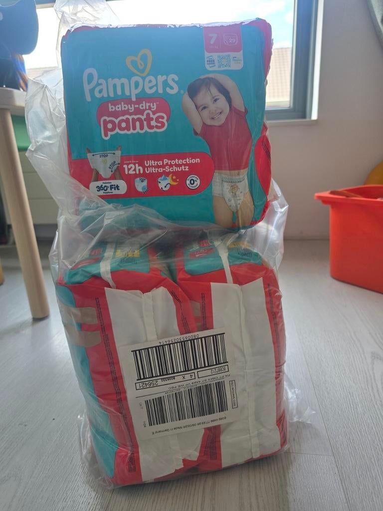 Pampers baby dry pants maat 7, Ophalen of Verzenden, Nieuw