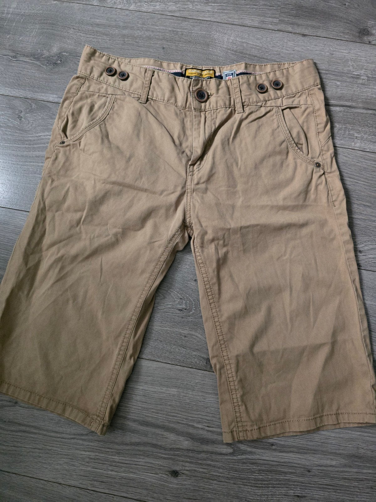 Beige korte broek Cars Jeans, maat 176 (PC4), Kinderen en Baby's, Kinderkleding | Maat 176, Ophalen of Verzenden, Zo goed als nieuw