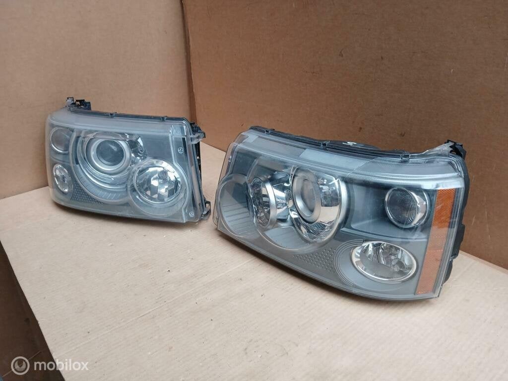 Koplampen Range Rover Sport L320 Koplamp Xenon XBC501723LZN, Land Rover, Ophalen of Verzenden, Gebruikt, Land Rover