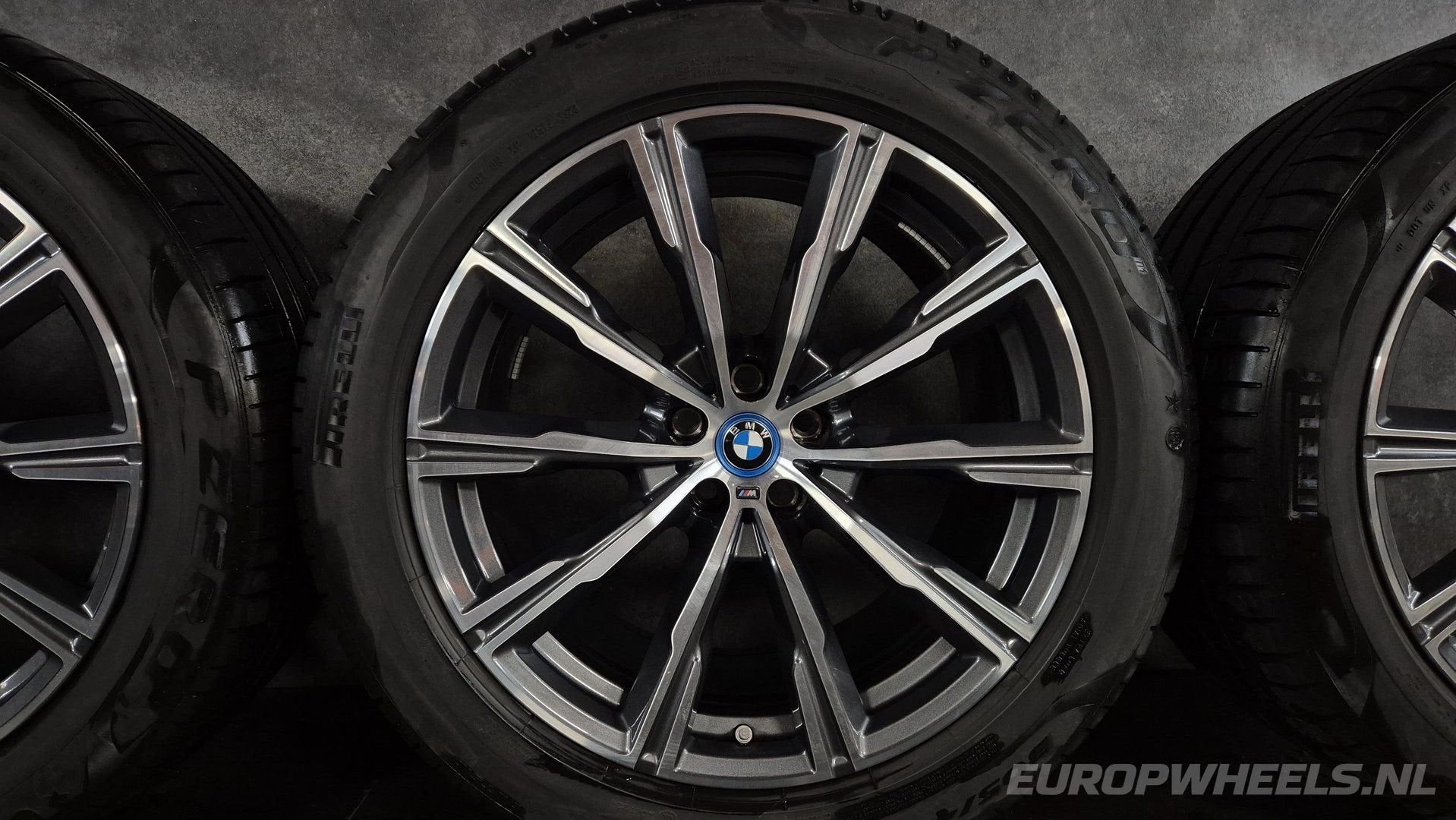 20 inch BMW 740M velgen X5 G05 X6 G06 zomerbanden, Gebruikt, -, -, Banden en Velgen