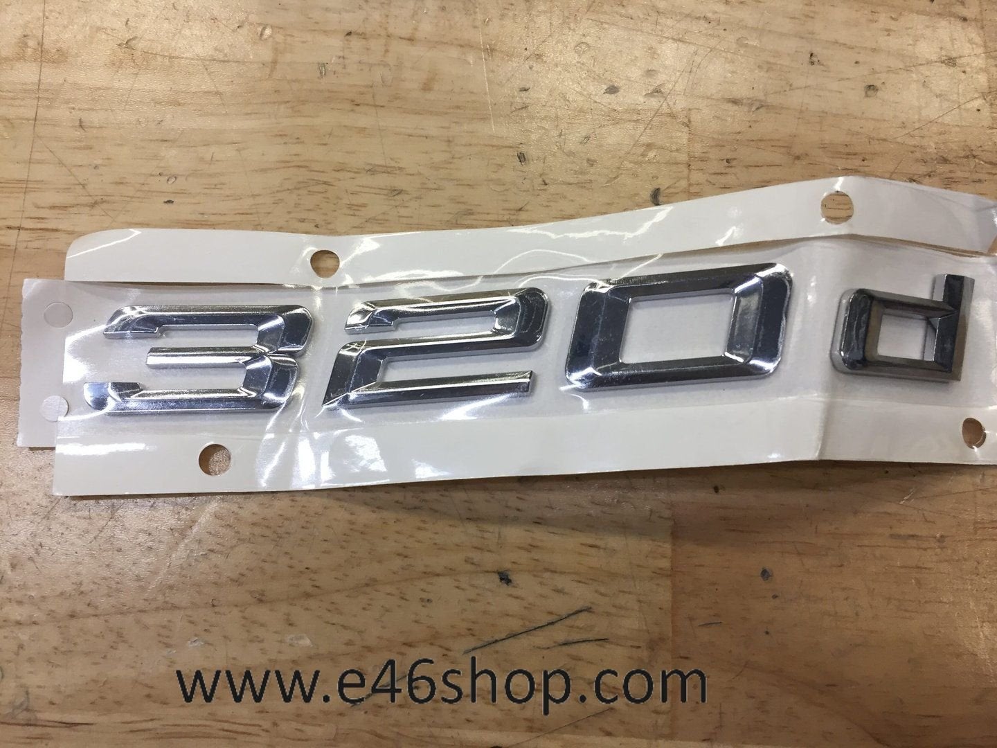 Embleem Logo Type BMW F31 320D oe 51147219542 NIEUW BMW, Auto-onderdelen, -, -, Nieuw, Ophalen of Verzenden
