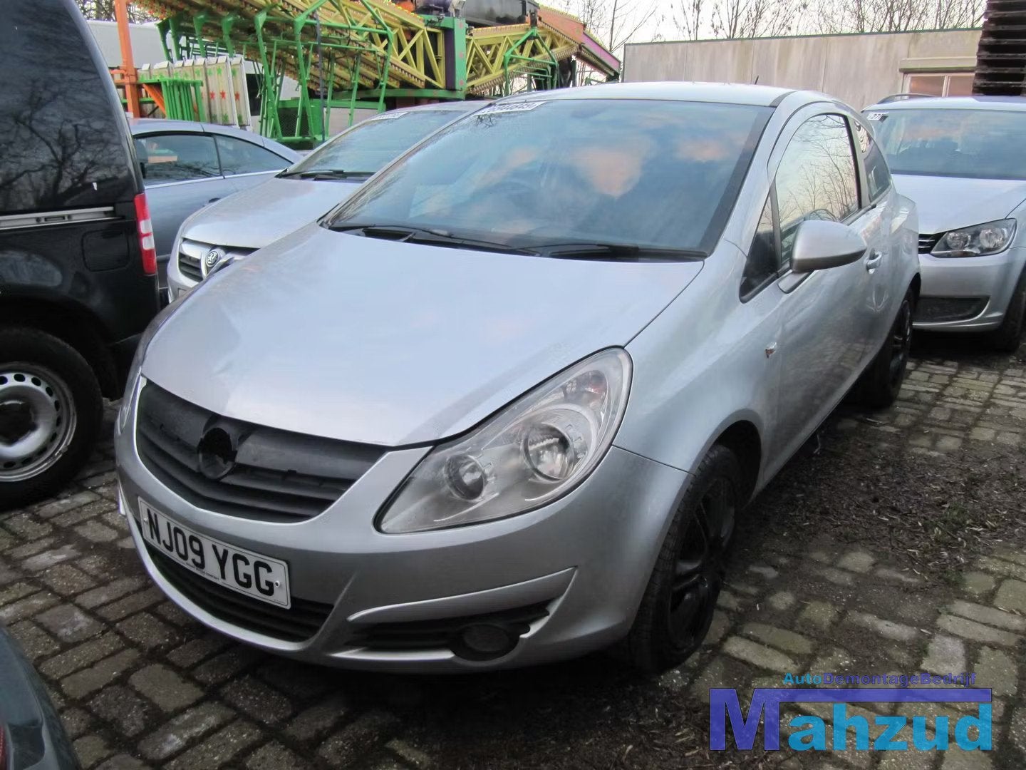 OPEL CORSA D LEER LEDER INTERIEUR 3 DEURS ZWART COMPLEET, Auto-onderdelen, Interieur en Bekleding, Gebruikt, Opel Automobile GmbH