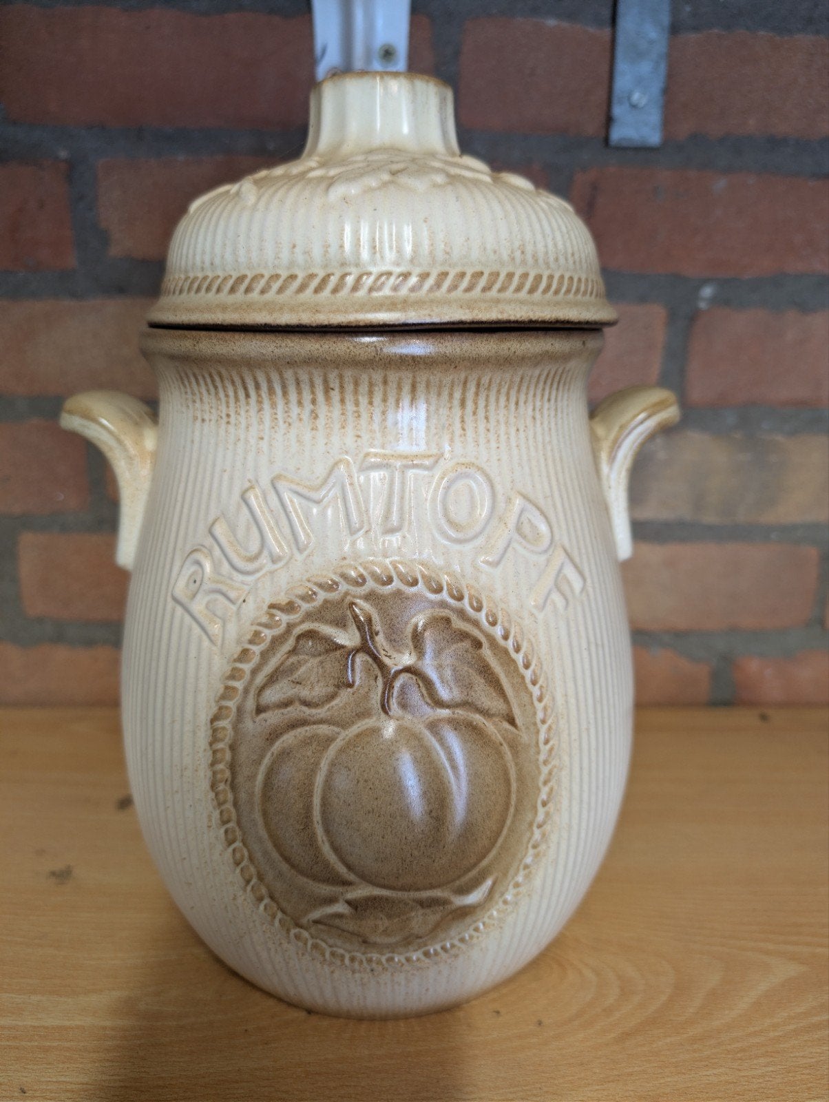 Prachtige Vintage West Germany Rumtopf – Jasba Keramik – Jar, Antiek en Kunst, Verzenden