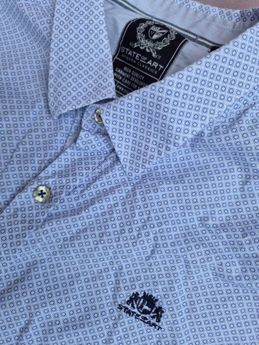 State of Art overhemd blouse maat XXXL, Kleding | Heren, Grote Maten, Overhemd, ., Wit, Ophalen of Verzenden
