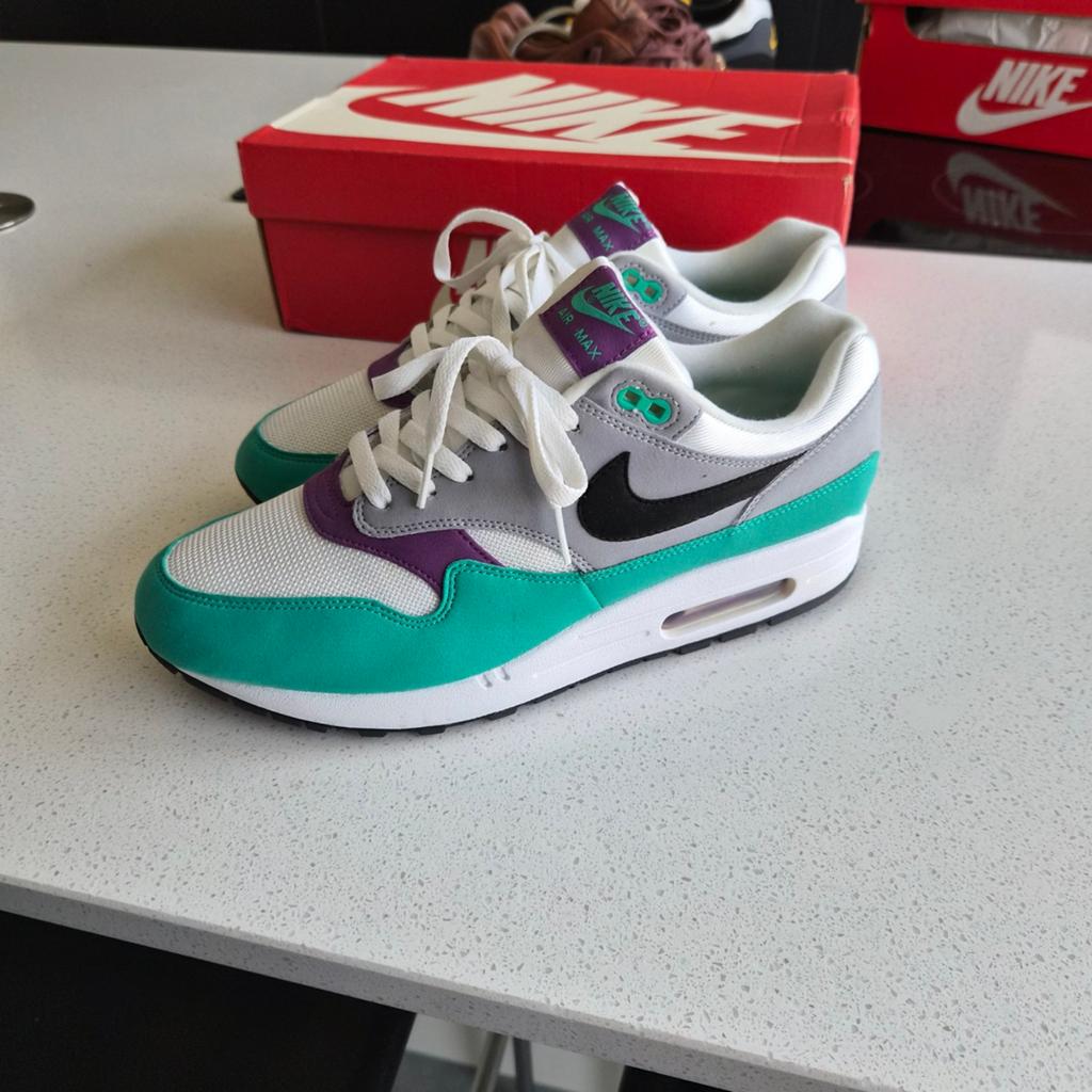 Rare "Clear Emerald" Nike air max one 1 maat 44.5 44,5, Nike air max, Overige kleuren, Ophalen of Verzenden, Sneakers of Gympen