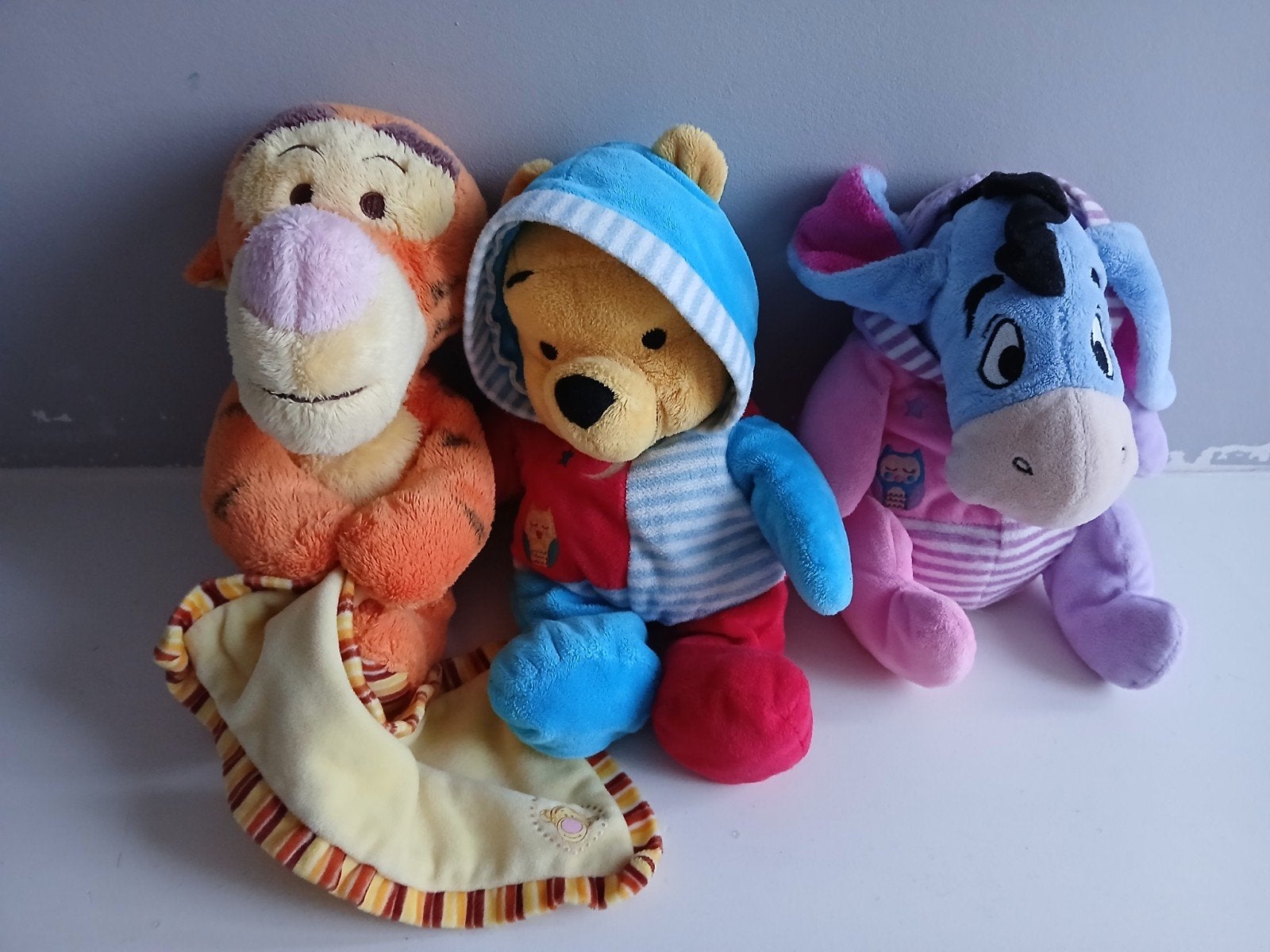 Disney Winnie de Poeh Knuffels: Teigetje, Poeh en Iejoor, Oranje, Disney, Disney, Overige typen