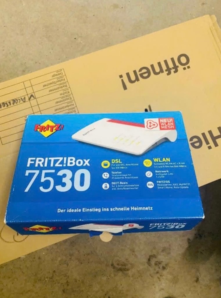 AVM FRITZ!Box 7530 Modem Router - Amsterdam, Ophalen, Nieuw, Router met modem, Fritzbox