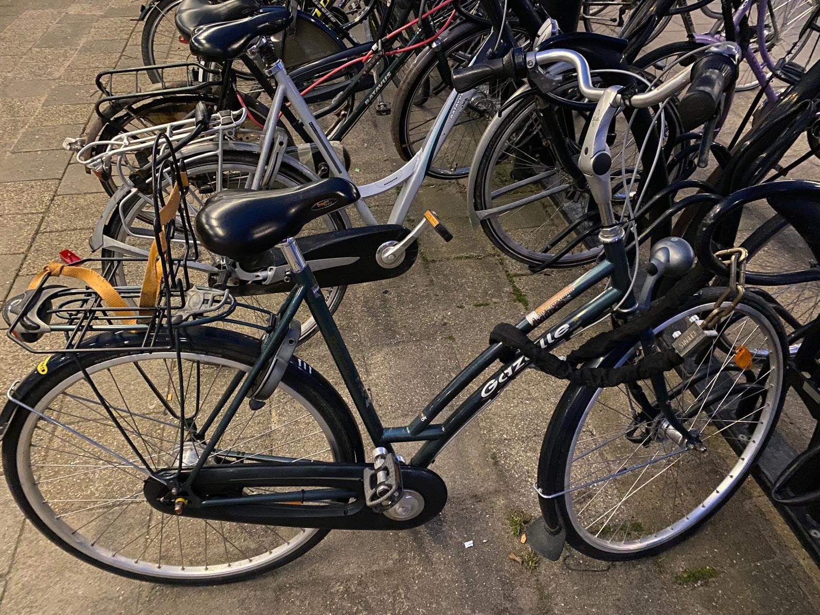 Damesfiets merk Gazelle, Ophalen, Gebruikt, Velgrem, Versnellingen