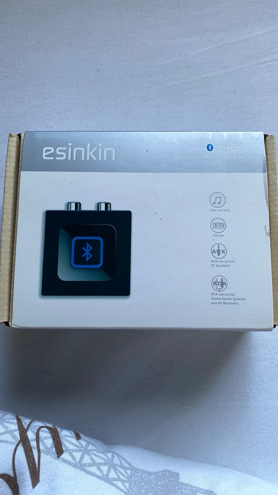 Esinkin Bluetooth Audio Receiver, Ophalen, Zo goed als nieuw