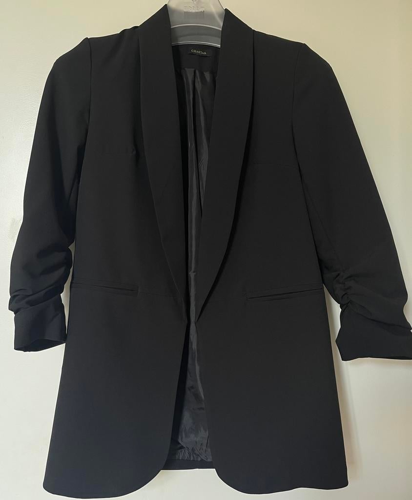 Zwarye blazer, S, Zwart, Ophalen of Verzenden, Zo goed als nieuw, Jasje