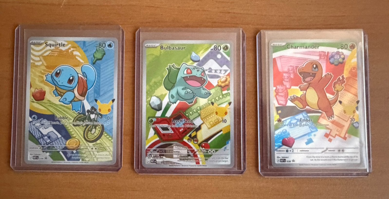 Celebrations Classic Collection Charmander, Squirtl, Ophalen of Verzenden, Nieuw, Meerdere kaarten, Foil