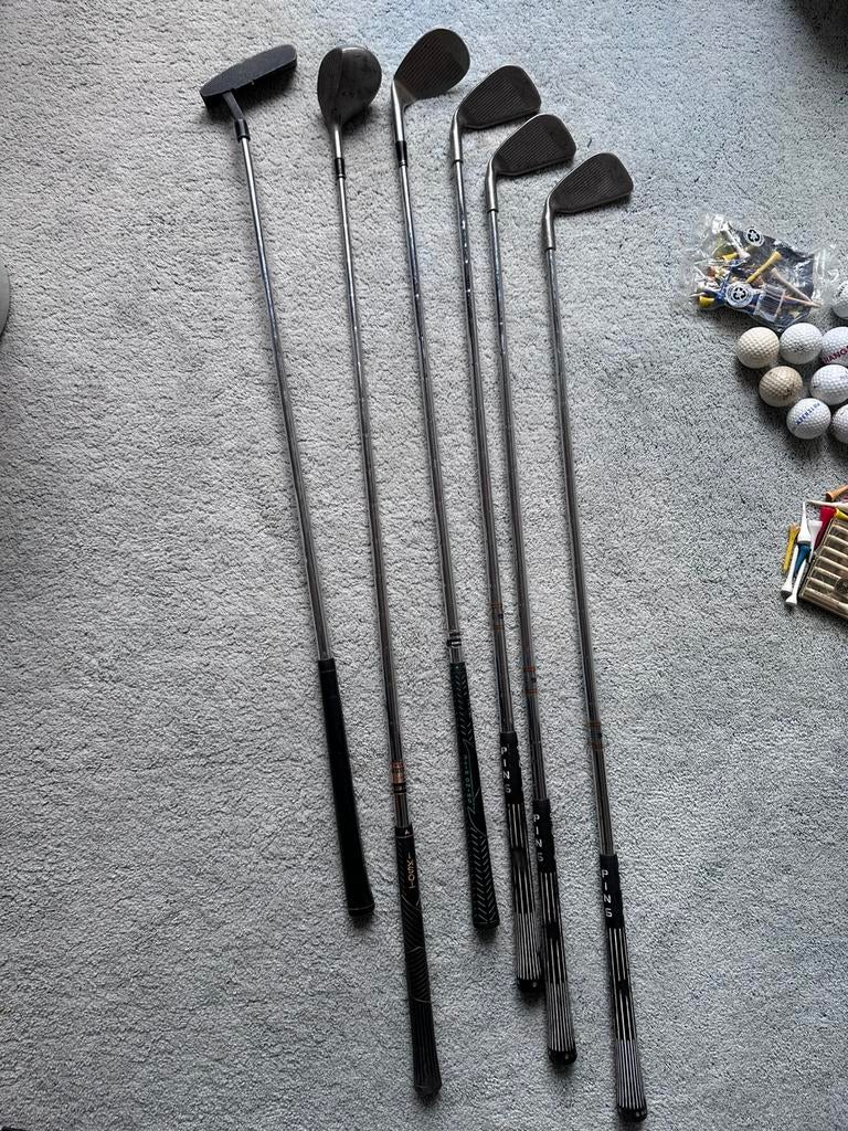 Golfclubs. Bob Toski, Tom Watson, Ping Karsten, Sport en Fitness, Golf, Ophalen of Verzenden, Zo goed als nieuw, Set, Ping