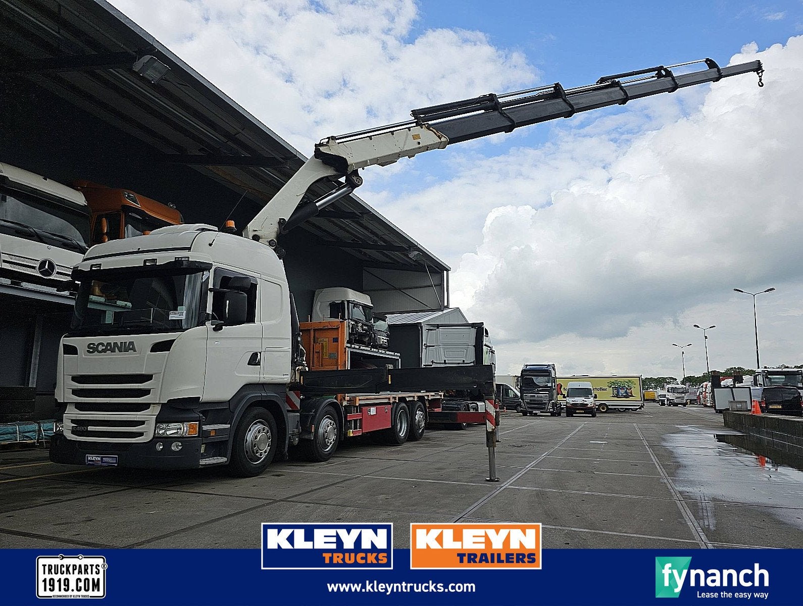 SCANIA R490 hmf 6020, Automaat, Euro 6, Scania, Stoelverwarming
