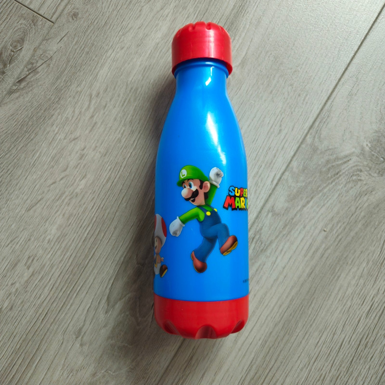 Opruiming: Super Mario Luigi drinkfles - Blauw/Rood, Ophalen of Verzenden