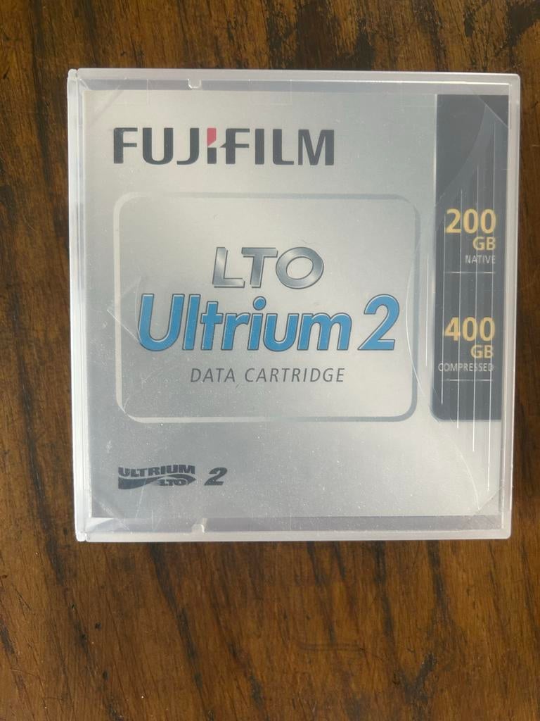 Fujifilm LTO Ultrium 2 Datacassette 200GB/400GB, Computers en Software, Harde schijven, Nieuw, Server, Intern, HDD, Overige aansluitingen