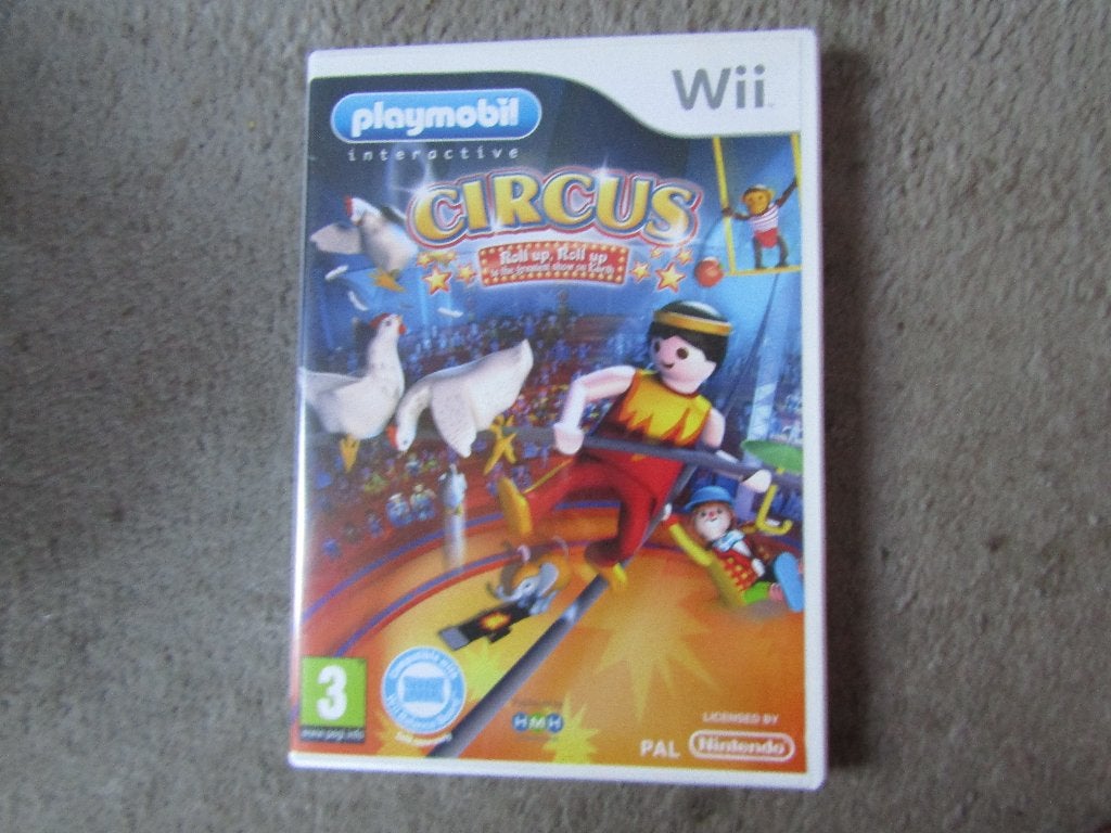 Wii spel: Circus Playmobil, Spelcomputers en Games, Games | Nintendo Wii, Puzzel en Educatief, Gebruikt, 1 speler, Ophalen of Verzenden