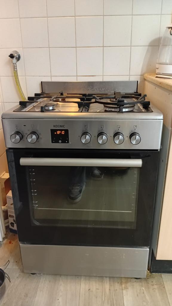 Koenic, Ophalen, Minder dan 85 cm, 4 kookzones, Zo goed als nieuw