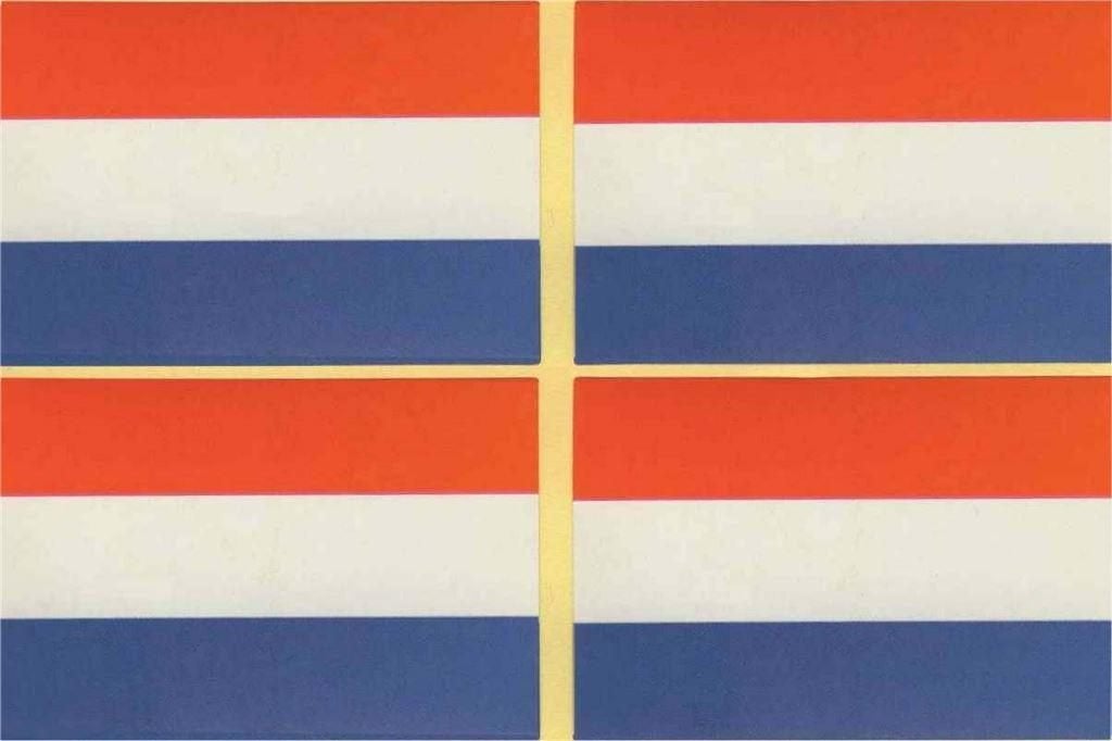 Nederlandse vlag stickervel, Verzenden