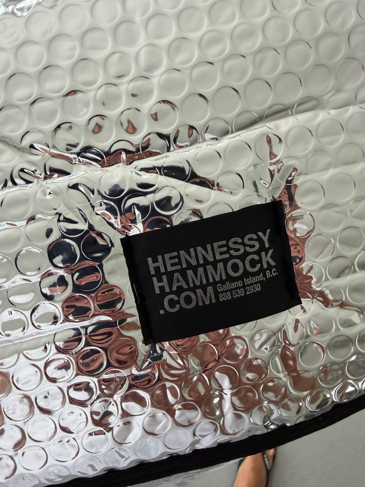 Hennessy Double Bubble Foam Mat (Underquilt alternatief), Ophalen of Verzenden, Zo goed als nieuw