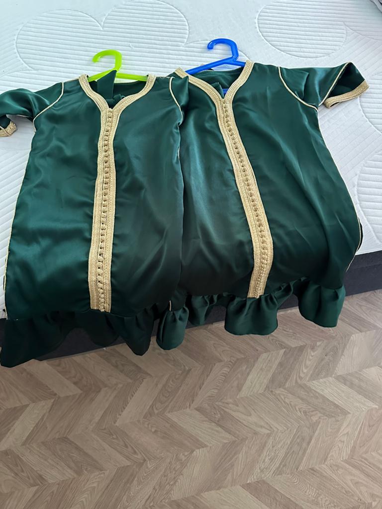 4 Marokkaanse jurken voor een hennafeest, Maat 38/40 (M), Ophalen of Verzenden, Gedragen, Onder de knie