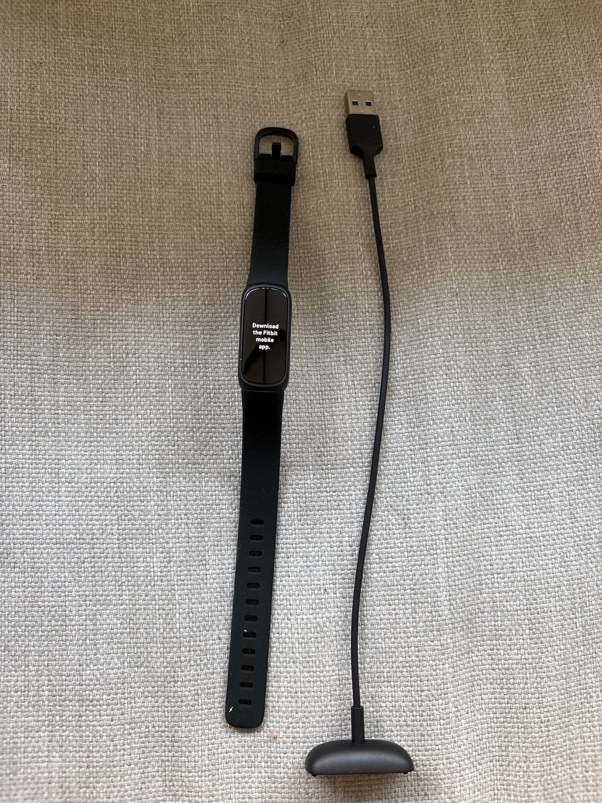 Fitbit Inspire 2 Activity Tracker met Oplader, Zwart, Ophalen of Verzenden, Zo goed als nieuw, Waterdicht