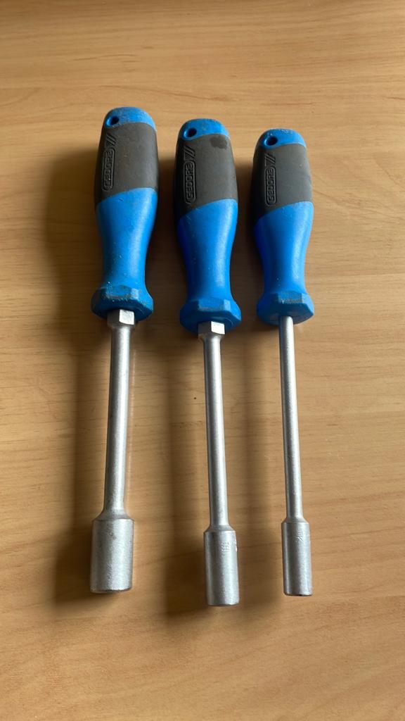 Gedore sok sleutels set, Doe-het-zelf en Verbouw, Gereedschap | Handgereedschap, Ophalen of Verzenden, Gebruikt